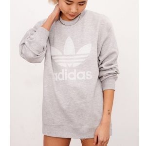 adidas Originals Double Logo Crew Neck Sweatshirt